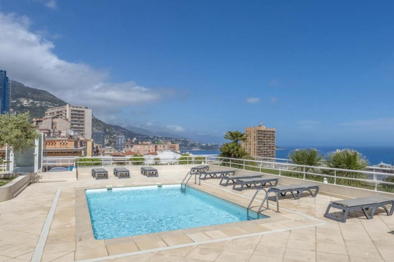 Over Monaco Apartment - 100M From Monaco - Roof Swimming Pool Beausoleil Exteriér fotografie